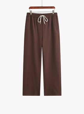 大码女装宽松遮胯休闲裤女百搭裤子2025春季新款胖mm弯刀裤高腰裤