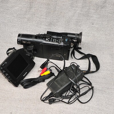 磁带摄像机复古家用记录学生