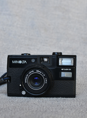 美能达gf 38mm定焦复古黑色胶卷相机胶片机