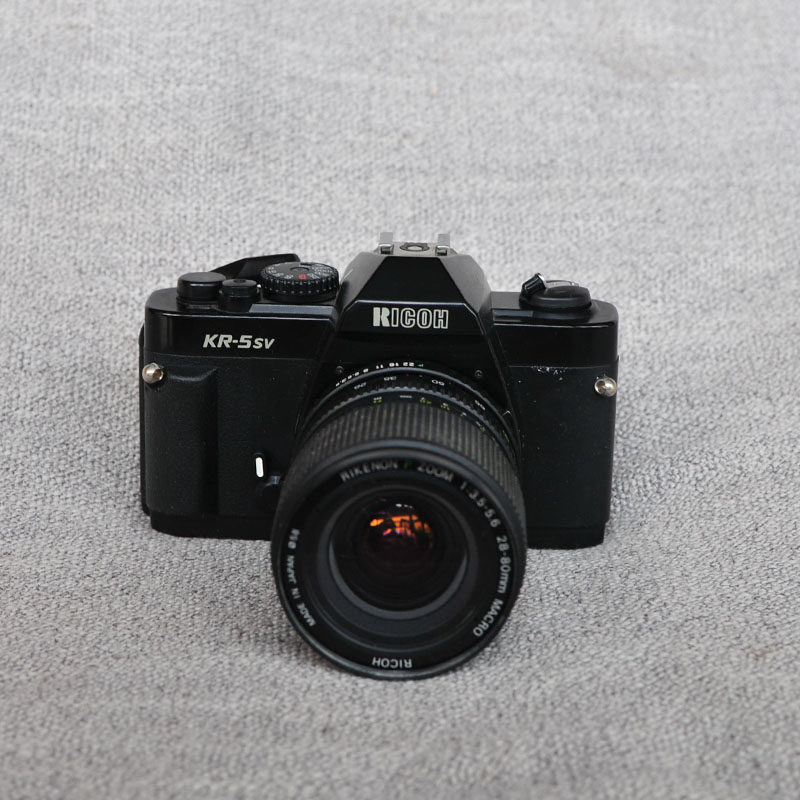 理光kr5-sv 28-80mm单反胶卷相机135胶片机带镜头一套的价格