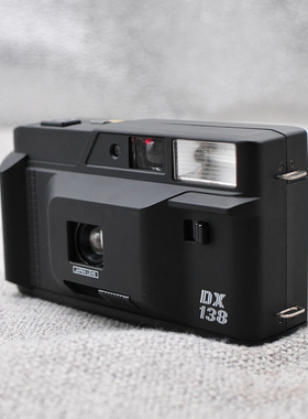 dx138复古色彩胶卷相机全自动黑色新手傻瓜胶片机