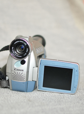 佳能rz45磁带摄像机手持dv复古色彩翻转屏幕自拍可以