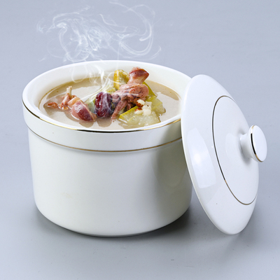 隔水炖盅酒店专用陶瓷汤盅定制