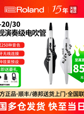 现货Roland罗兰电吹管乐器AE20老年人初学娱乐AE30电子吹管萨克斯