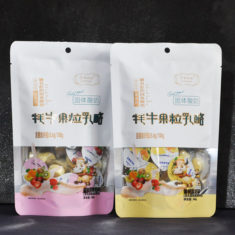 牦牛果粒乳酪云南高原牦牛酸奶疙瘩奶条高铁同款小妞比比奶酪棒