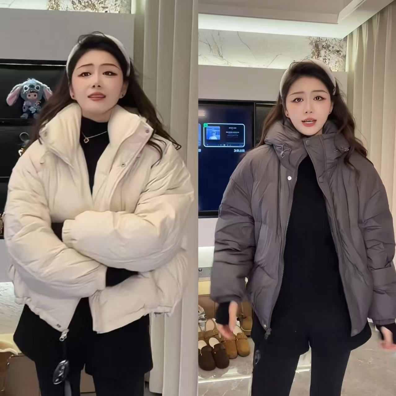 杨杨定制  【七姑娘】帽子羽绒服82810