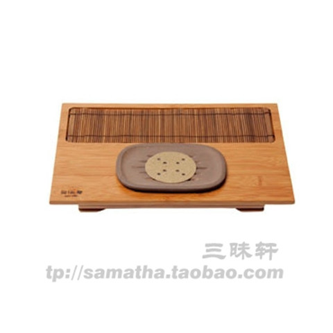 【三昧轩】台湾陶作坊  中行方茶承组(排/不排)（专柜正品）