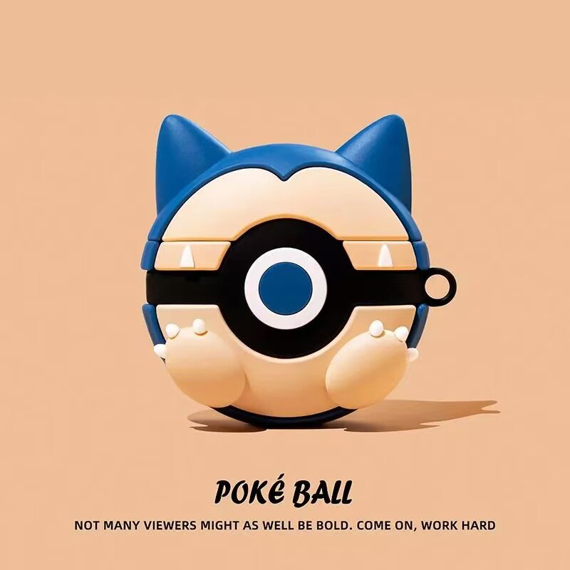 卡比兽精灵球 适用于AirPods4保护套 苹果耳机套pro3三代第四代降噪款 耳机壳 硅胶软壳 防摔保护壳