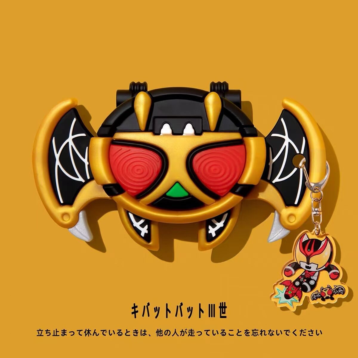 动漫假面骑士 kiva蝙蝠 适用于AirPods4保护套 苹果耳机套pro3三代第四代降噪款 耳机壳 硅胶软壳 防摔保护壳