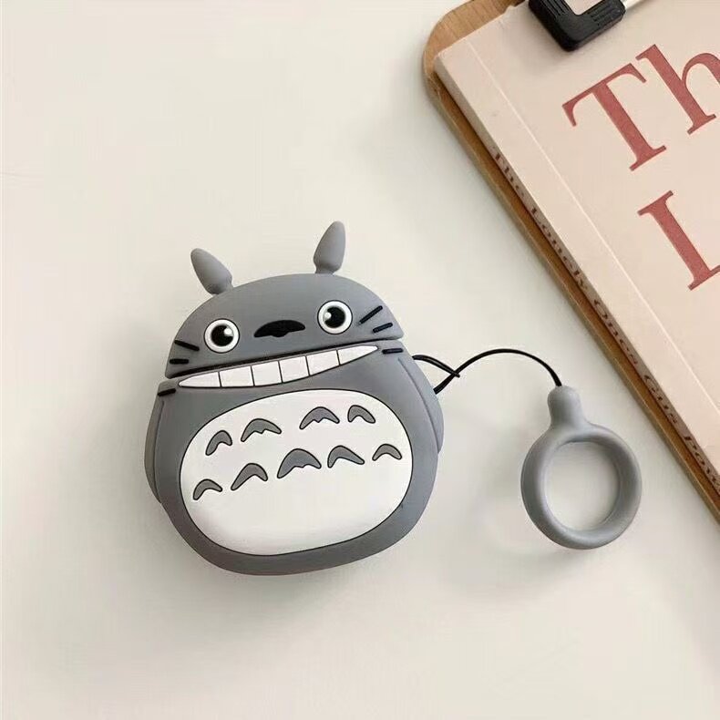 卡通 动漫龙猫 适用于AirPods4保护套 苹果耳机套pro3三代第四代降噪款 耳机壳 硅胶软壳
