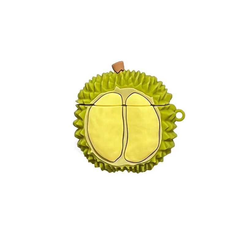 双房榴连 适用于AirPods4保护套 苹果耳机套pro3三代第四代降噪款 耳机壳 硅胶软壳 防摔保护壳