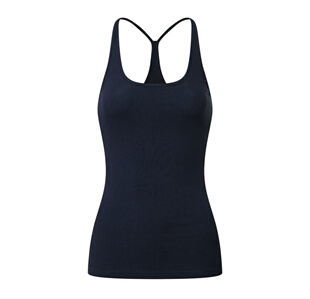 高品质alright*正确版修身弹力螺纹显瘦工字吊带背心女