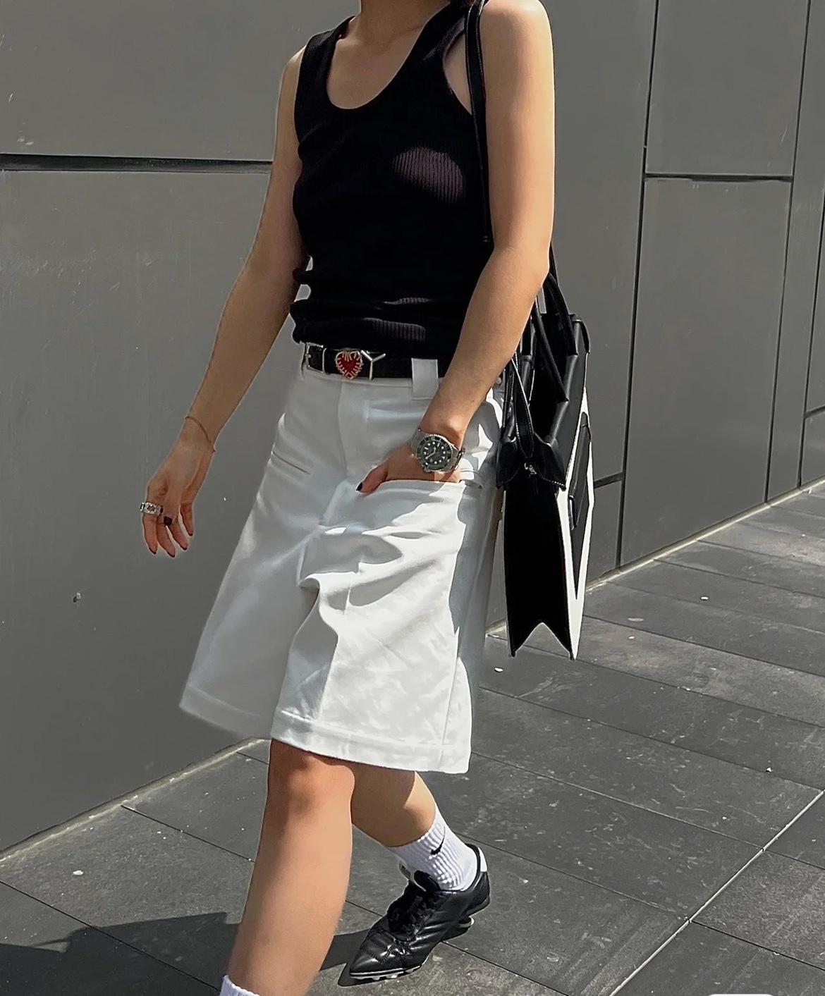 工装休闲短裤男女同款宽松阔挺阔