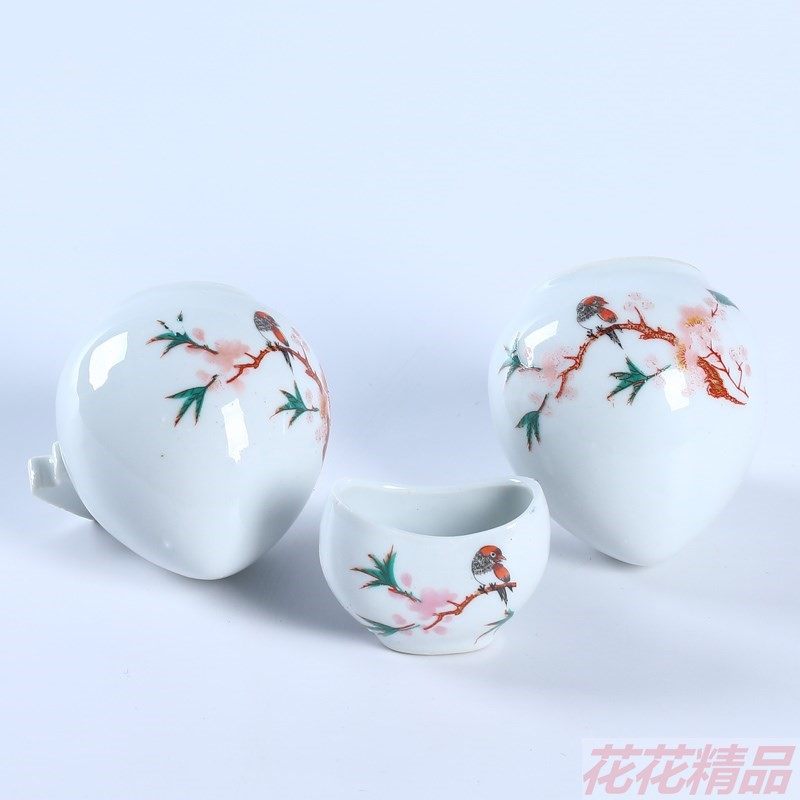 新款画眉陶瓷鸟食杯绣眼鸡心杯月牙杯四喜黄鹂鸟笼鸡心杯食盒配件,宠物/宠物食品及用品,鸟禽喂食器/喂水器,淘宝优惠券,粉丝福利购,淘宝优惠卷