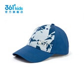 361°男女童鸭舌帽印花新品 2024冬休闲运动帽儿童棒球帽K12442202