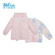 361°女童上衣两件套新品 2024冬连帽中小童羽绒保暖外套K62444605