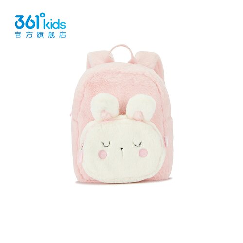 361°男女童毛绒兔子双肩包新品2025冬背包小童可爱书包K12544101