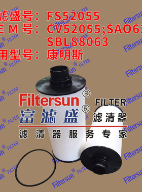 FS52055曲轴箱通风滤芯适用于康明斯 CV52055;SAO6218;SBL88063