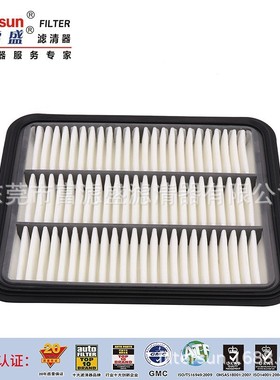 适用现代R75小松PC300-6空调过滤器9112-0012;17801-11070;SA8398