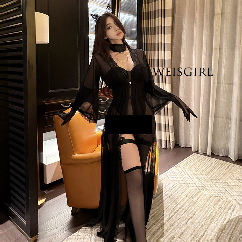 性感宫廷马甲制服猫女连体衣套装图片