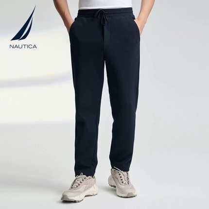 NAUTICA/诺帝卡男装25春秋新品透气亲肤宽松卫裤KO5108 无吊牌
