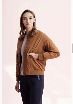 清货价 NAUTICA/诺帝卡女装薄棉夹克棒球服保暖