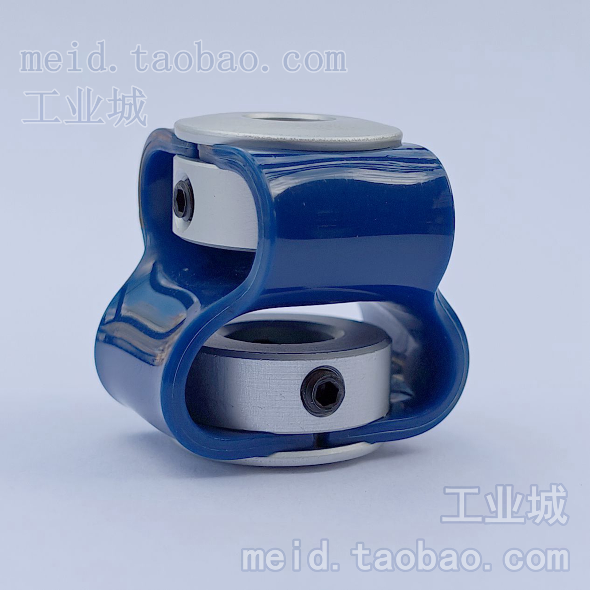 十字花8字型GB型柔性偏心/角八字编码器电机马达弹性软连轴器塑胶