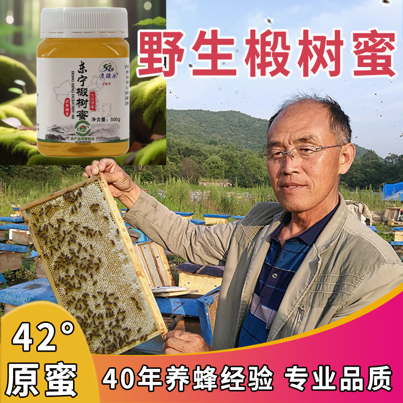 长白山椴树原蜜东北椴树蜜黑龙江蜂蜜纯正天然野生东宁椴树蜜正品