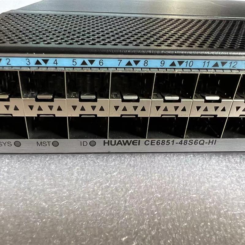 华为 CE6851-48S6Q-HI 数据中心交换机 48个万兆光口6个40g