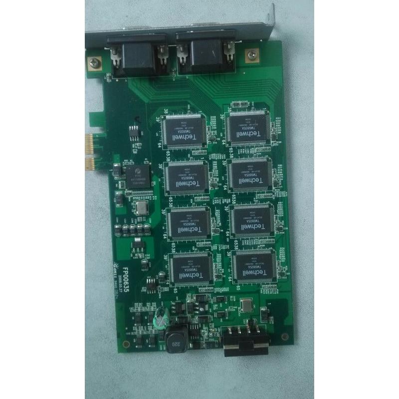 原装G4M11 FP00635 高清视频采集卡 PCI-E接口 8个TW6805A芯片