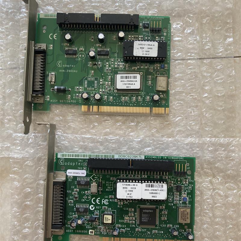 adaptec外置 50针扫描仪 PCI SCSI卡 AHA-2940AU 2930C 现货2910c