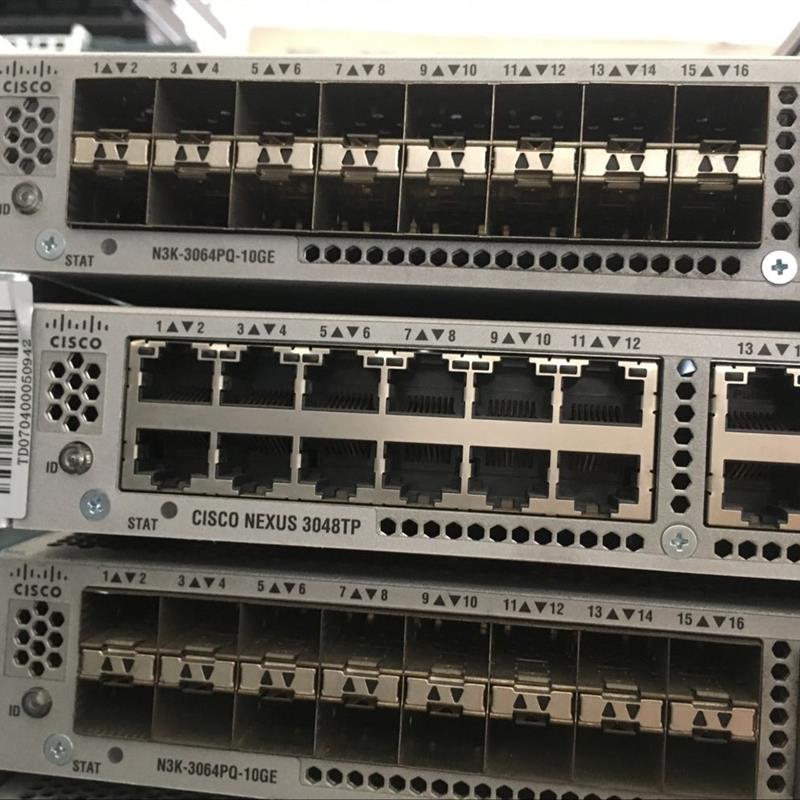 思科 Cisco N3K-3064PQ-10GE N3K-3064PQ-10GX  万兆核心交换机
