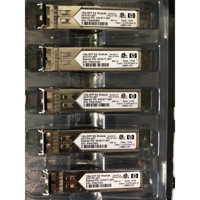 HP 453153-001 453151-B21 1Gb SFP SX千兆多模光模块453577-001