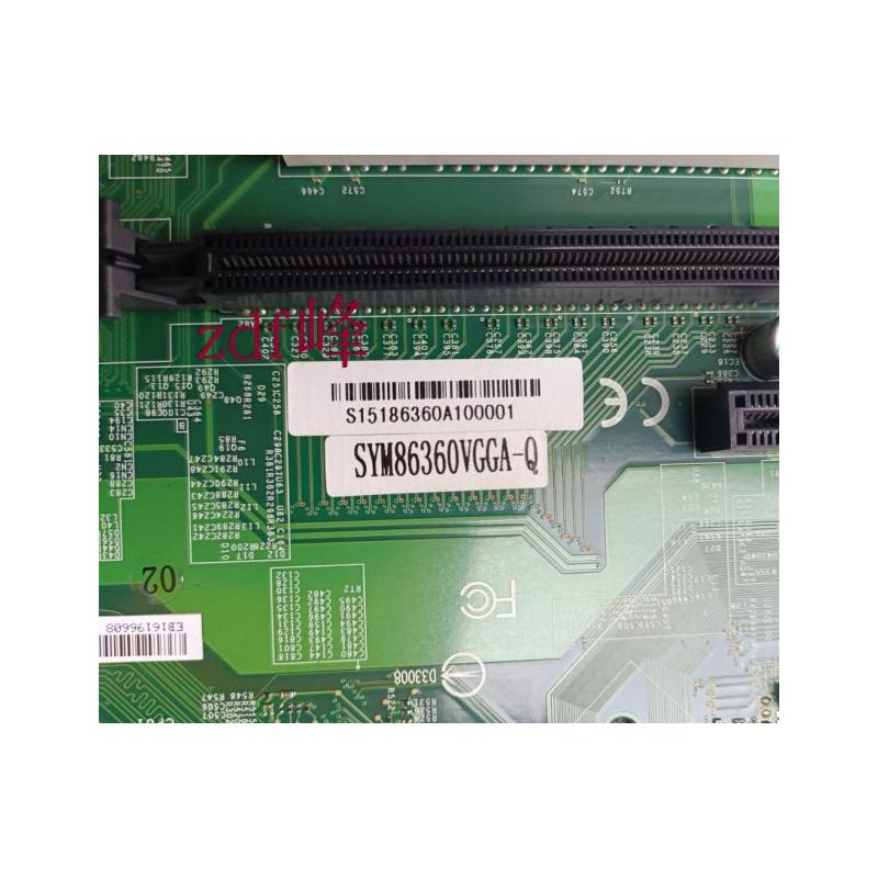 艾讯 SYM86360VGGA-Q-H台式电脑工控工业H81主板 SYM86360 1150针