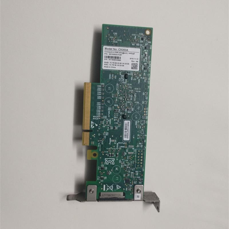 Mellanox ConnectX-3 cx353a 单口光纤网卡 MCX353A-FCBT