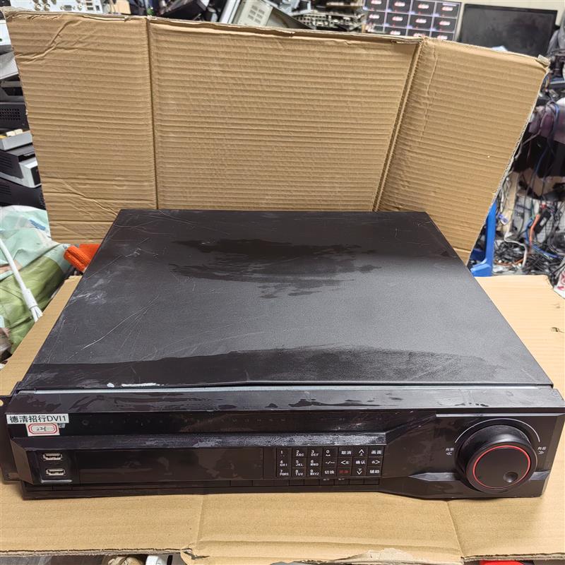 二手大华32路数模混合8盘双网口硬盘监控录像机DH-DVR1604FG-U-E