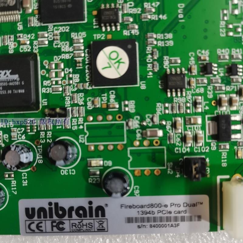 unibrain Fireboard800-e 1394b pcIe card 图像采集卡 现货