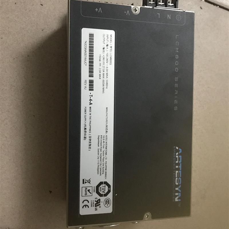 雅达 ARTESYN LCM600Q 工业电源 医疗电源