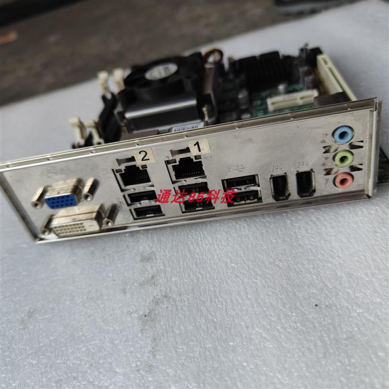 拆机广积 MI951 i5嵌入式CPU工业工控电脑主板双网口 现货