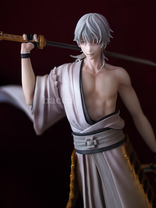 wf2016w hacca刀剑乱舞 姥爷 鹤丸国永 gk手办上色成品