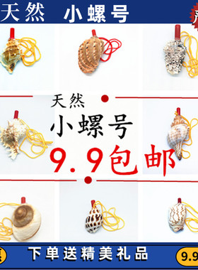 包邮贝壳海螺号角可吹喇叭口哨海螺贝壳哨子儿童玩具哨小螺号吹响