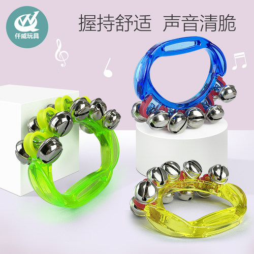 声乐玩具打击乐器手握串铃摇铃