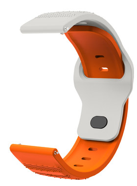 适用Garmin佳明255/265/245/165m/570/965/970硅胶反扣快拆手表带