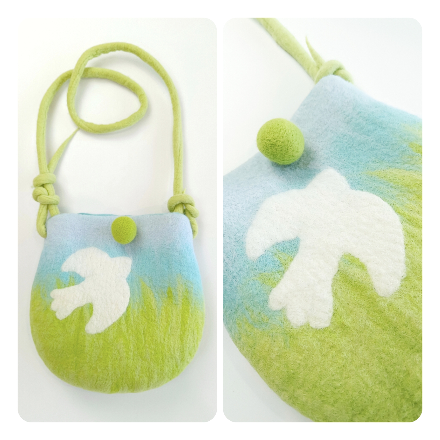 南瓜岛羊毛毡湿毡材料包