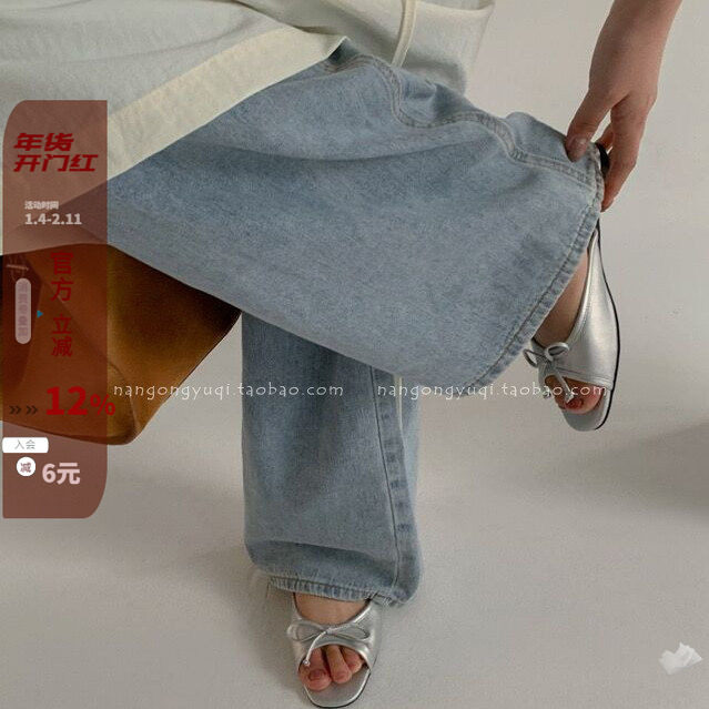 韩国女鞋东大门25夏新款ins甜系复古鱼嘴蝴蝶结银色低跟一字拖凉,女鞋,一字拖,淘宝优惠券,粉丝福利购,淘宝优惠卷