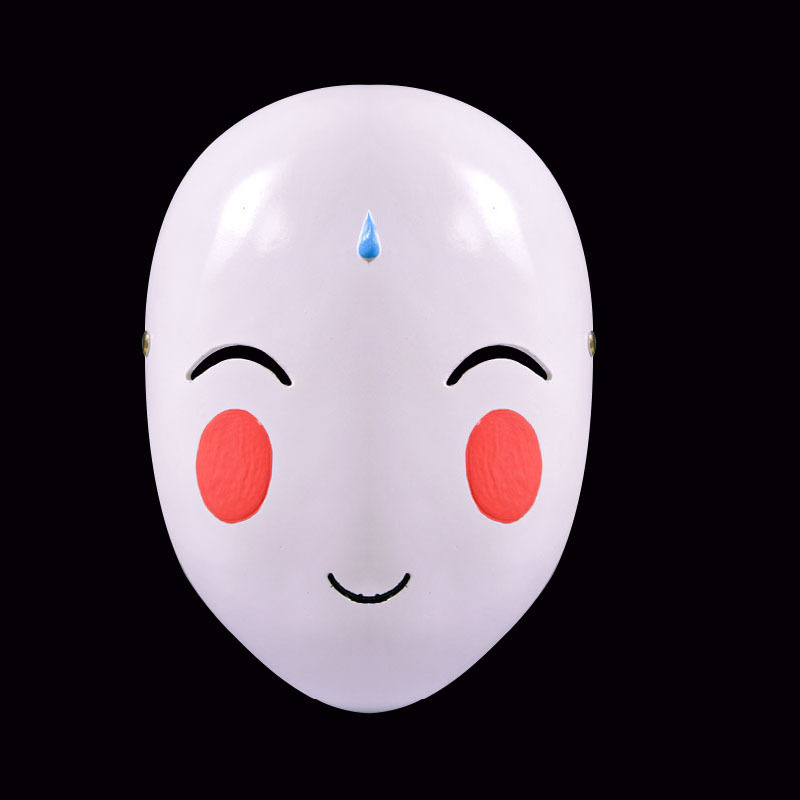 可爱小红娘般若树脂面具图片