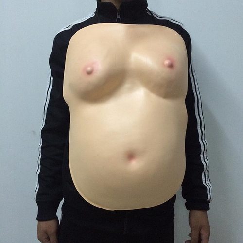 万圣节大肚皮鬼节狂欢节太乙真人搞笑面具EVA猪八戒肚子肚皮