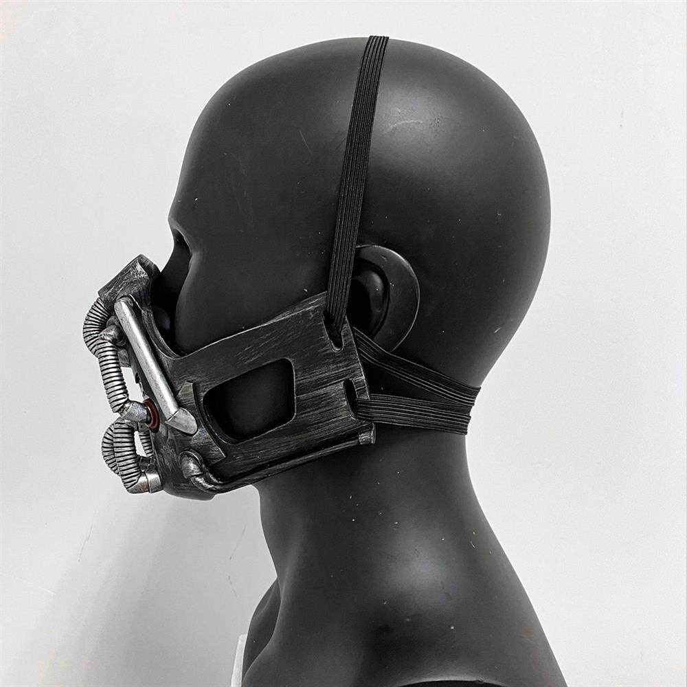 蝙蝠黑暗侠骑士崛起贝恩口罩面具头盔万圣节新品Cosplay恐怖道具