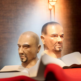 人脸头套大坏人成人全脸面具万圣节乳胶cosplay搞怪派对服饰道具