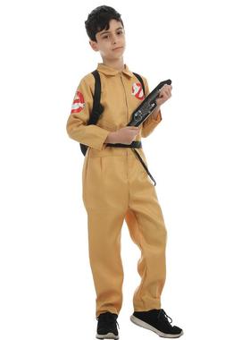 万圣节服装成人儿童捉鬼队Ghostbusters制服角色扮演cosplay衣服
